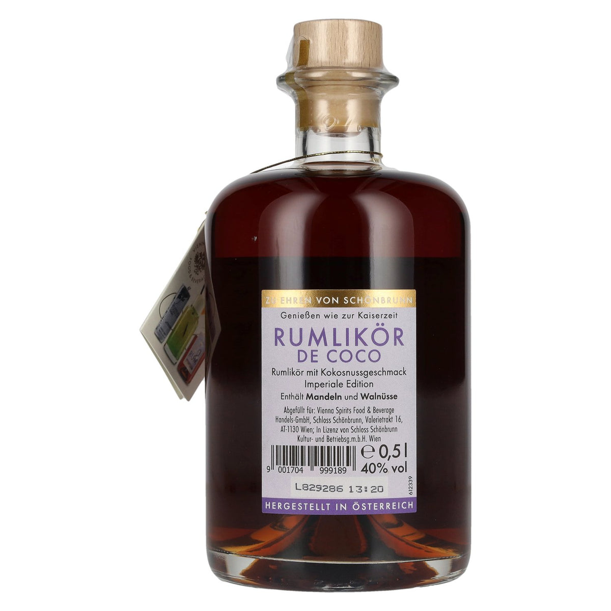 Schönbrunn Vienna Maria Theresia Rum de Coco Likör 40% Vol. 0,5l