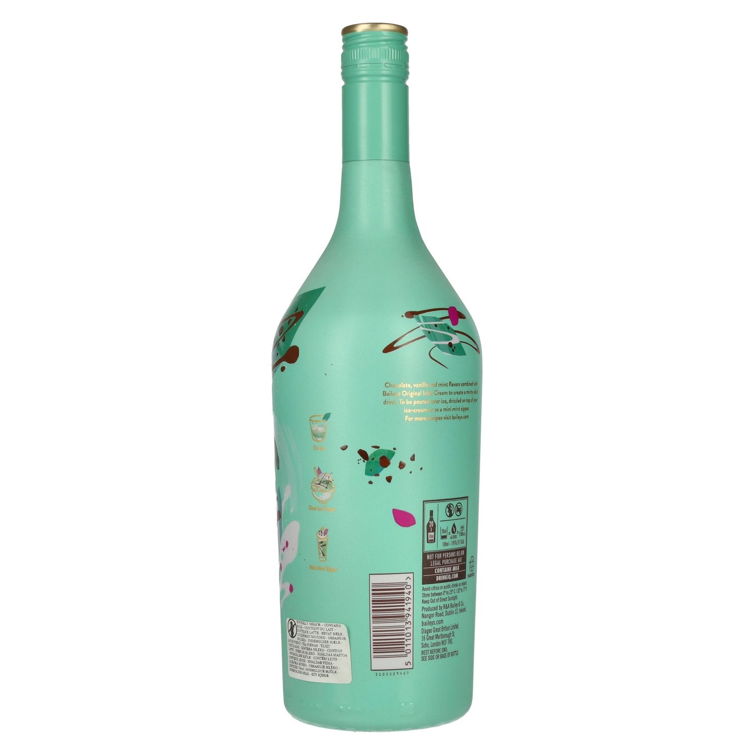 Baileys Menthe Chocolat Liqueur de crème irlandaise 17% vol. 1l