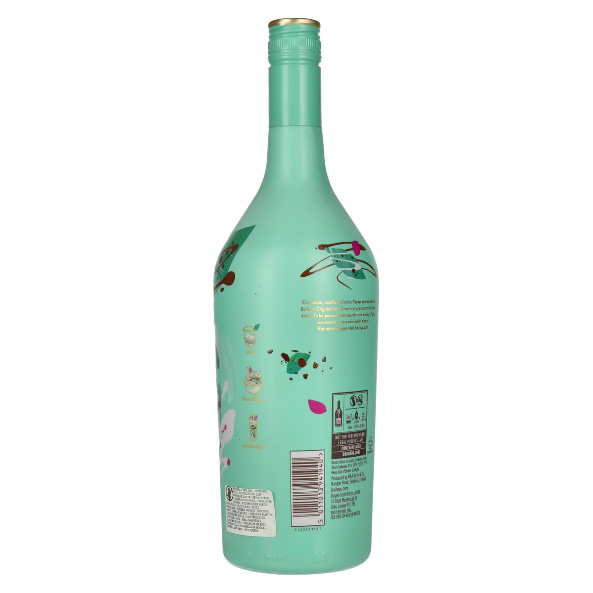 Baileys Menthe Chocolat Liqueur de crème irlandaise 17% vol. 1l