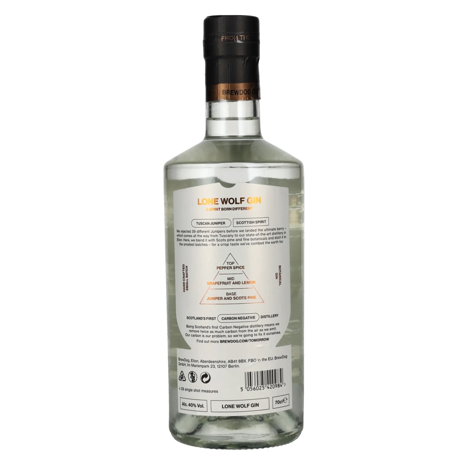 BrewDog LoneWolf Gin 40% Vol. 0,7l
