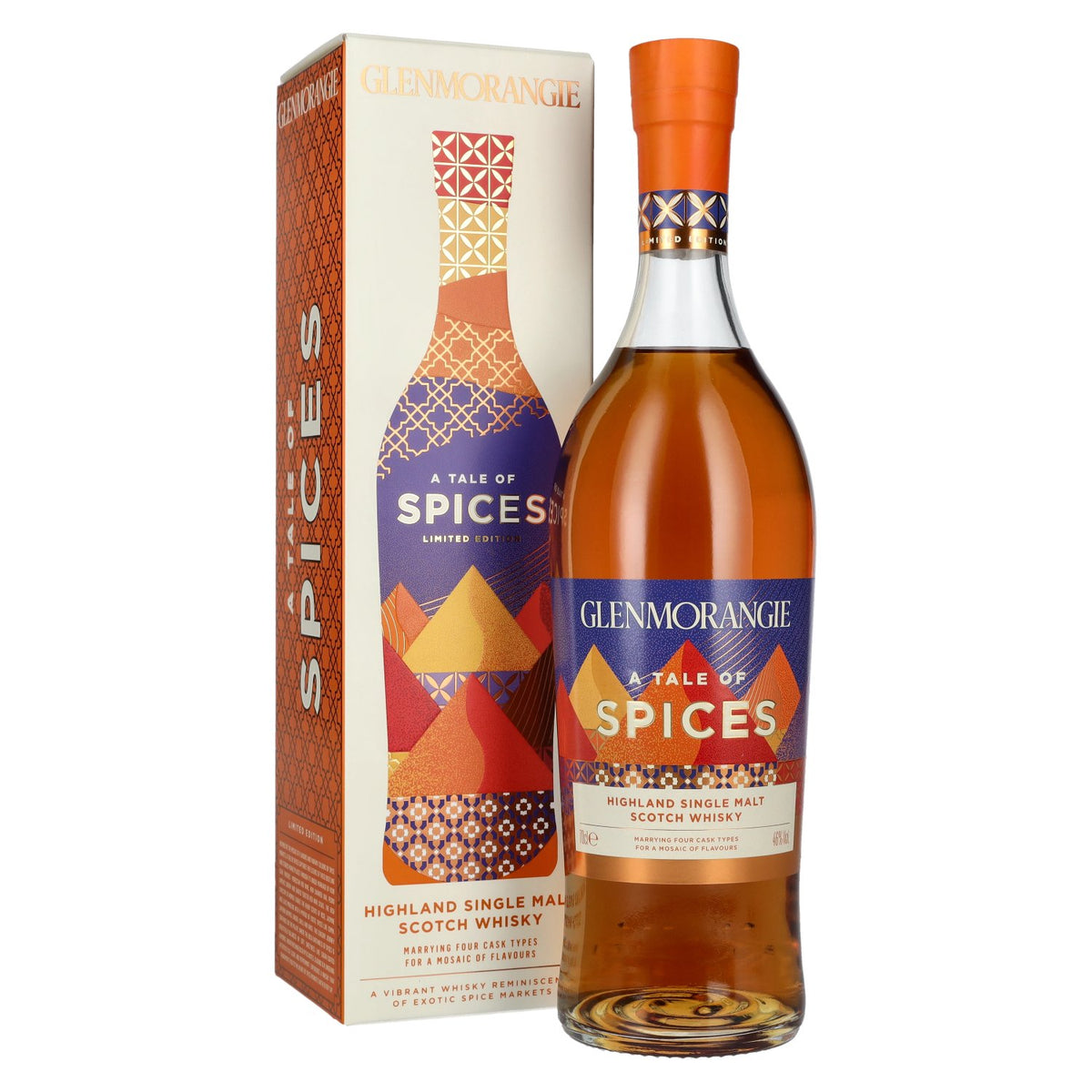 Glenmorangie A TALE OF SPICES Highland Single Malt Limited Edition 46% Vol. 0,7l in gift box
