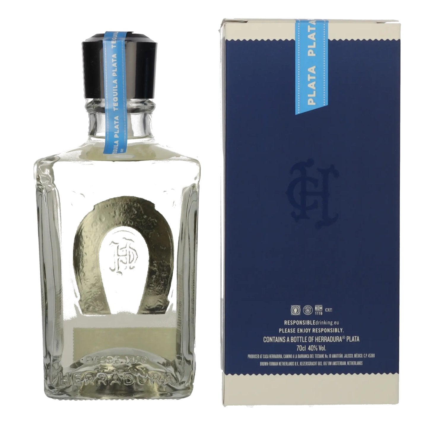 Herradura Tequila PLATA 100% de Agave 40% Vol. 0,7l in Geschenkbox