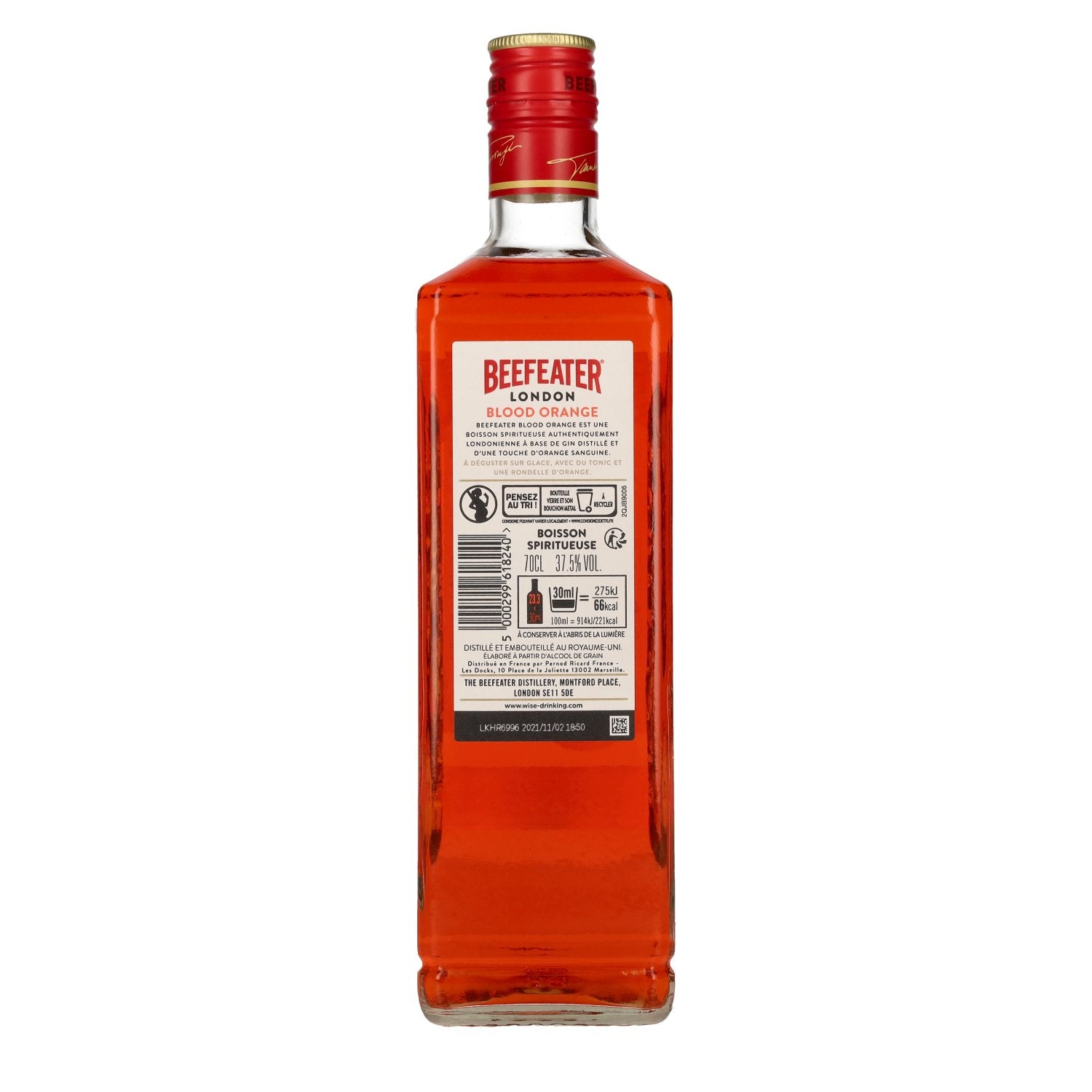 Beefeater London BLOOD ORANGE Distilled Gin 37,5% Vol. 0,7l