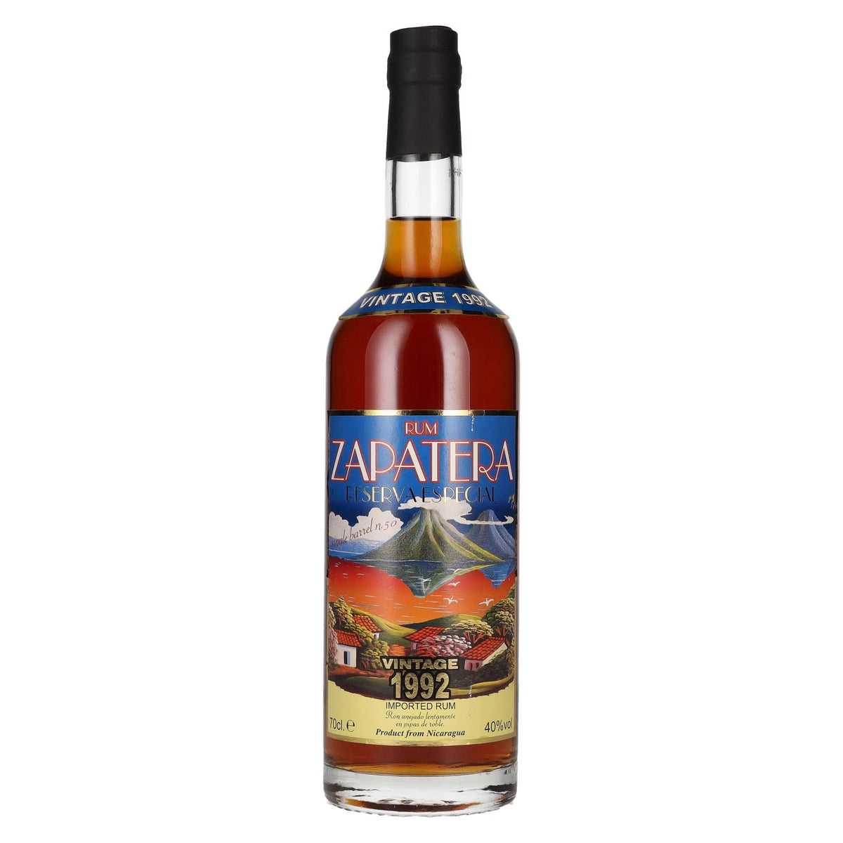 Zapatera Rum Reserva Especial Rum Cask No. 50 Vintage 1992 40% vol. 0.7 l