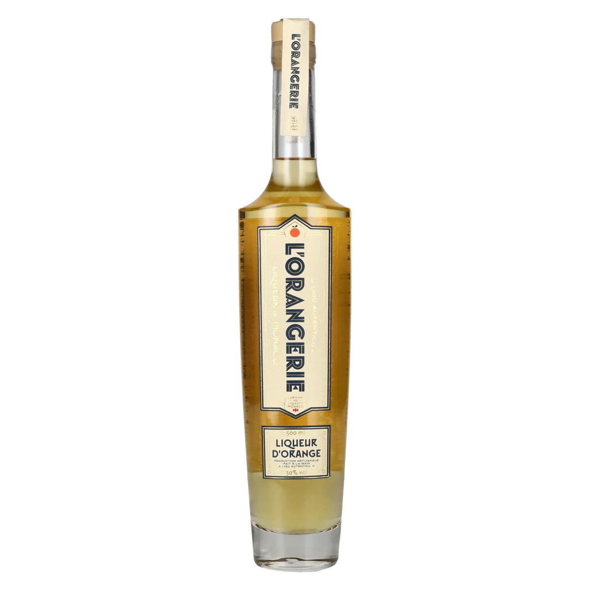 La Distillerie de Monaco L'Orangerie Orange Liqueur 30% ABV 0.5l