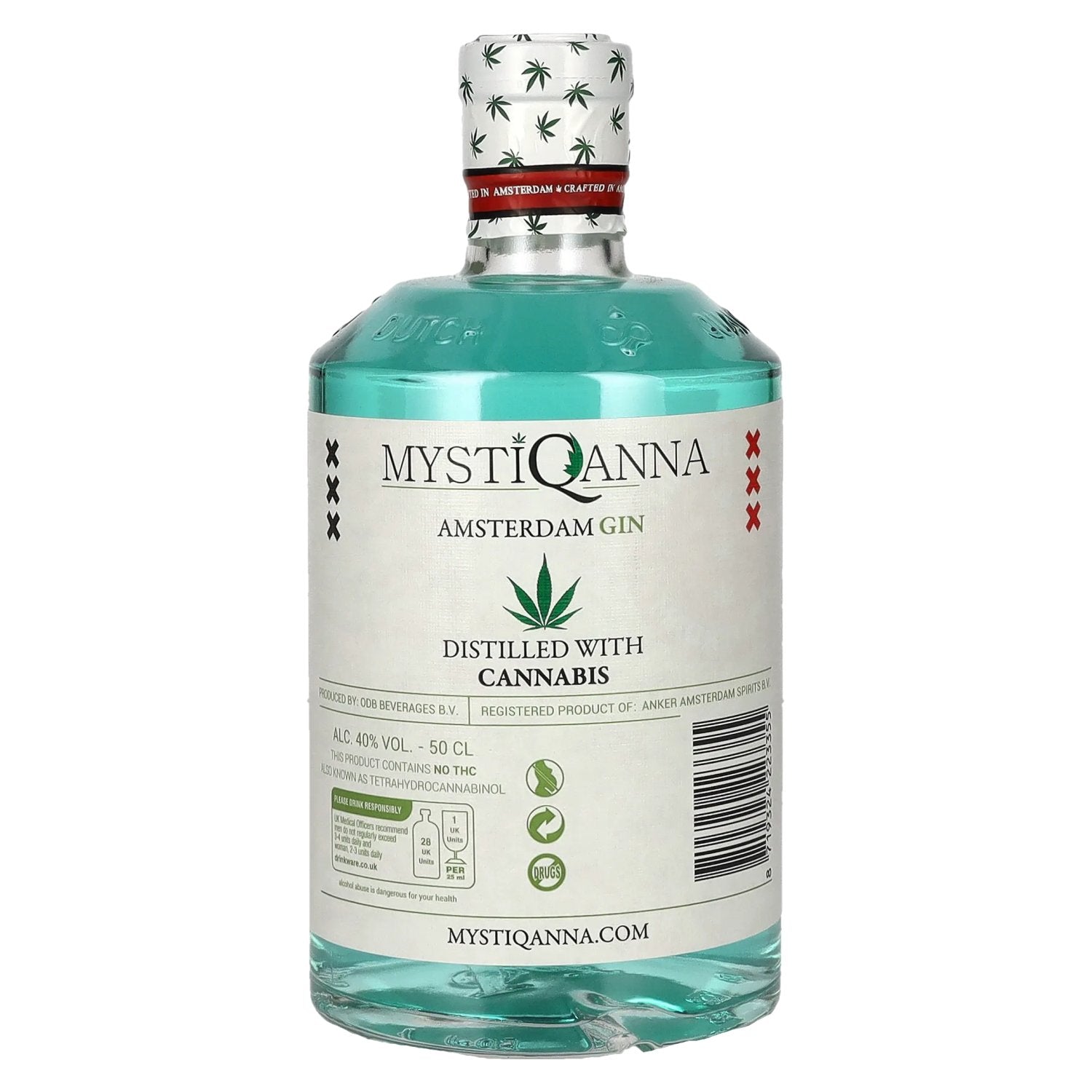 MYSTIQANNA Amsterdam Gin 40% vol. 0,5l