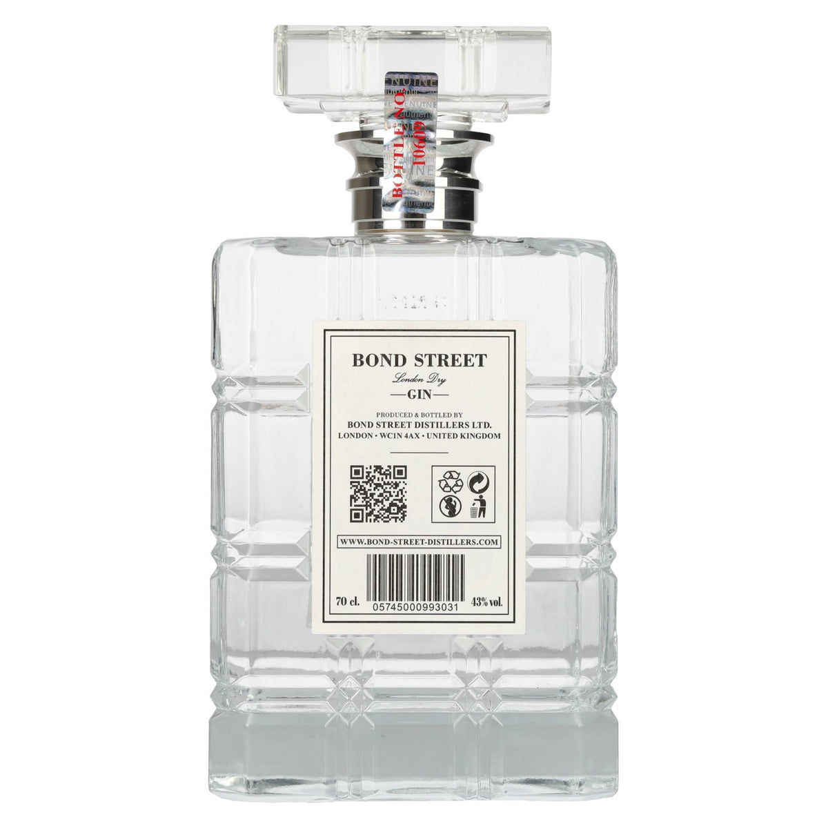 Bond Street London Dry Gin 43% Vol. 0,7l