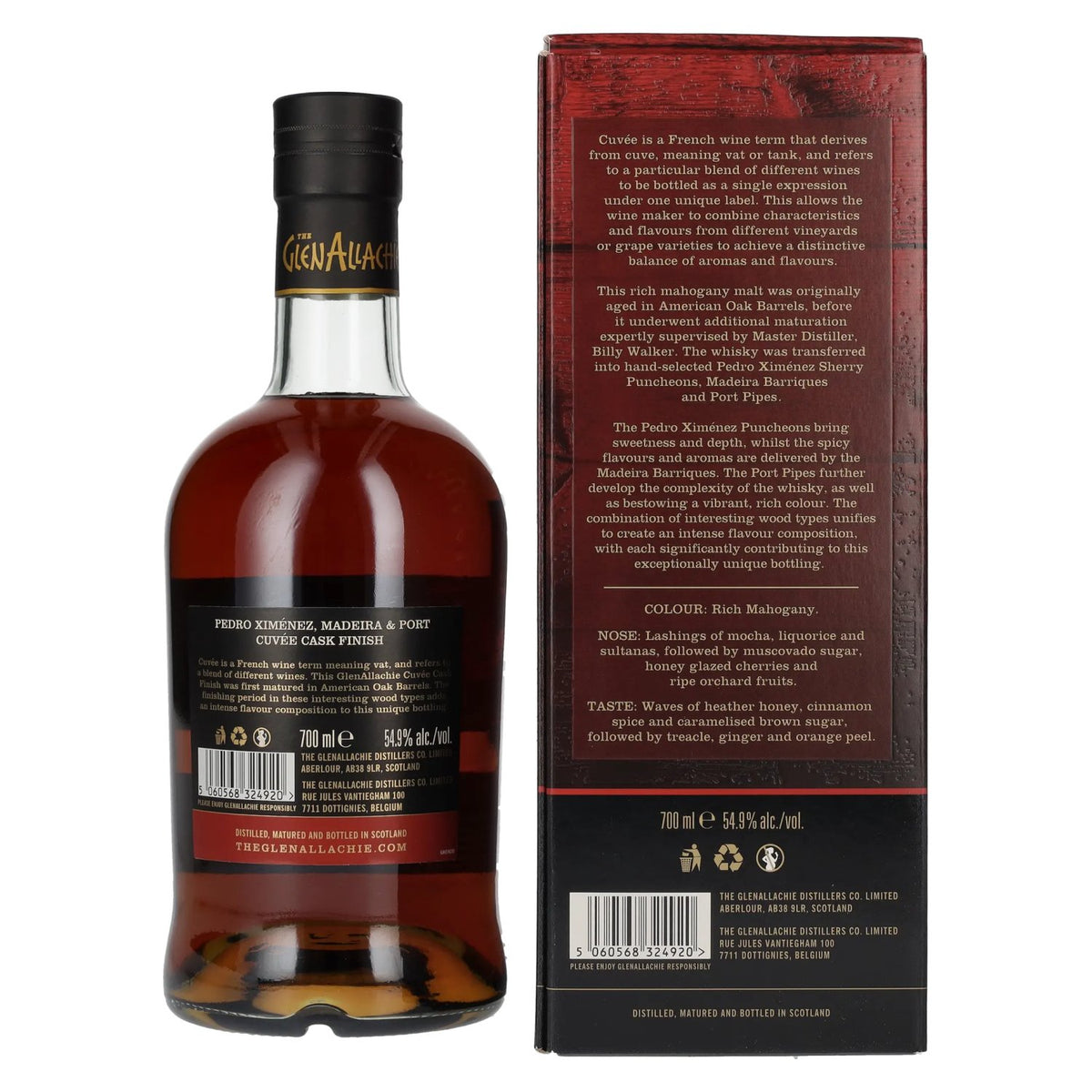 The GlenAllachie CUVÉE CASK FINISH Vintage 2011 54,9% vol. 0,7l en coffret cadeau
