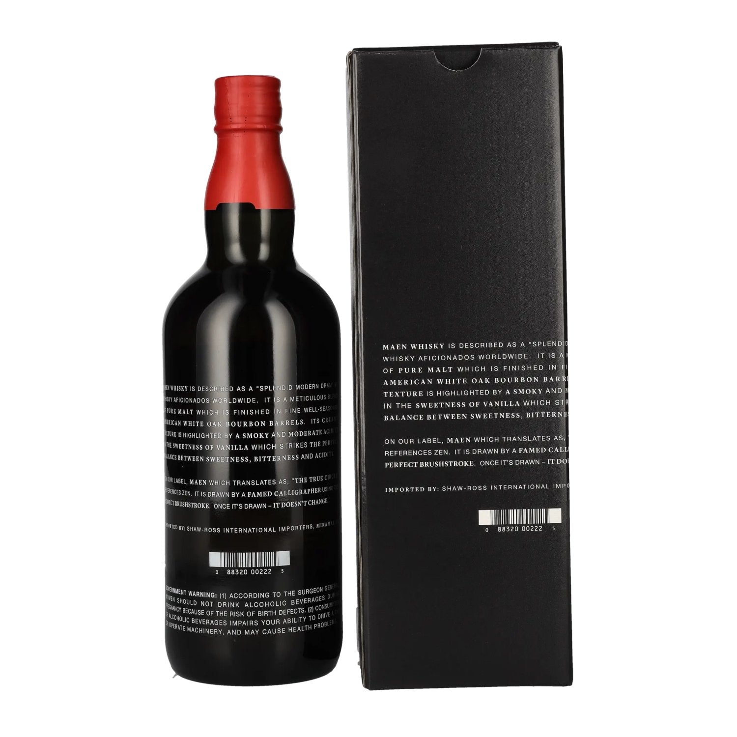 Maen The Perfect Circle 12 Years Old Whisky 43% Vol. 0,7l in Geschenkbox