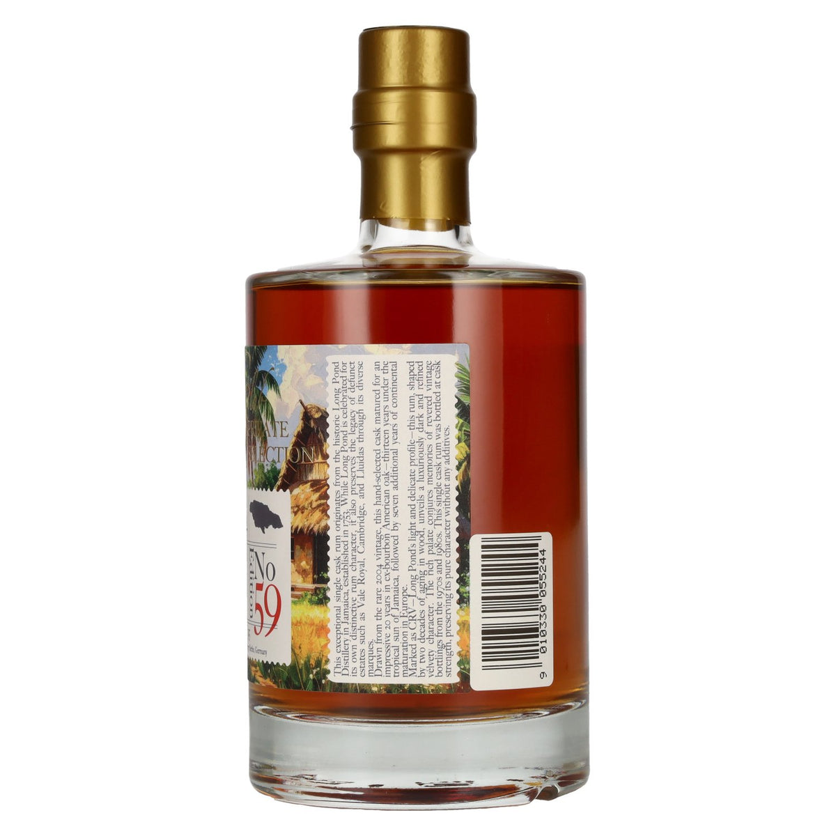 RUM CLUB PRIVATE SELECTION Jamaica Single Cask Rum Edition 59 2004 63,3% Vol. 0,5l