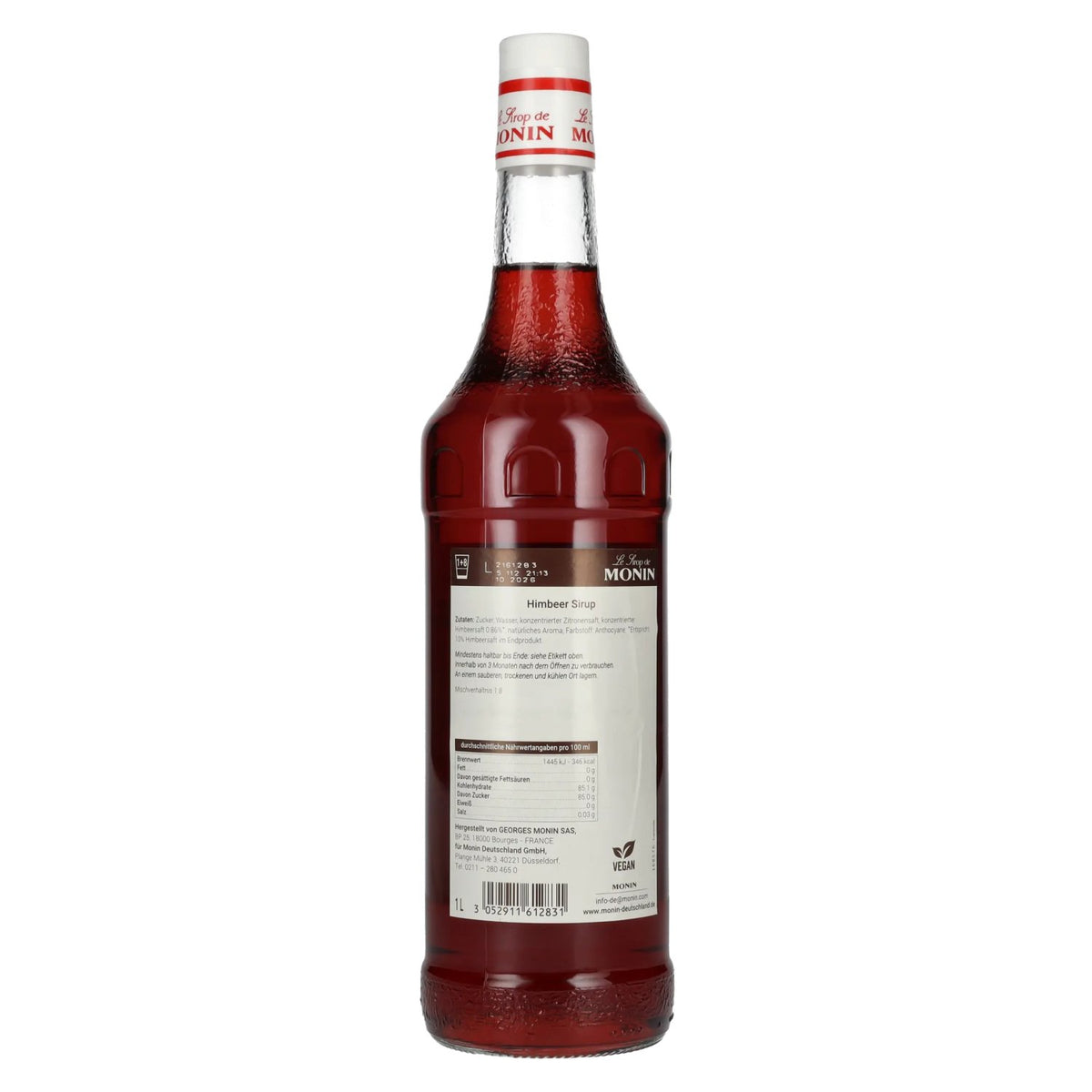 Le Sirop de Monin Raspberry 1l