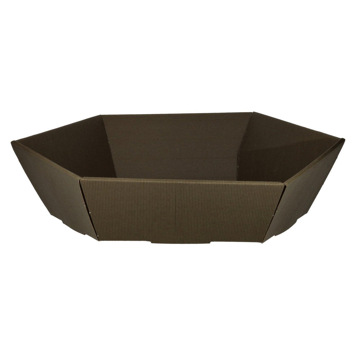 Gift basket hexagon GREEN Open Weller large