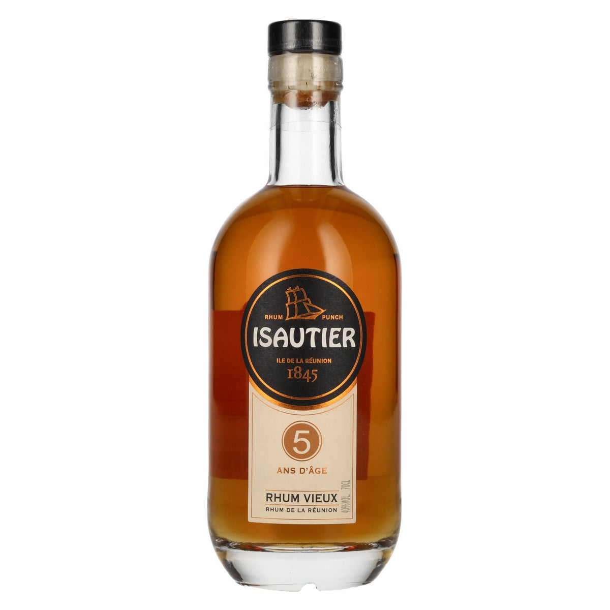 Isautier Rhum Vieux 5 Ans D'Âge Blend 40% vol. 0,7l