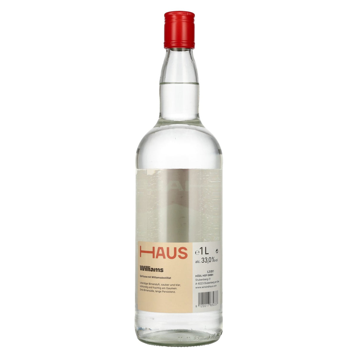 Hödl Hof HAUS WILLIAMS Spirituose 33% Vol. 1l