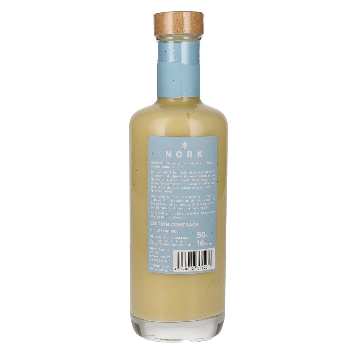 Liqueur aux œufs Nork 16% vol. 0,5l