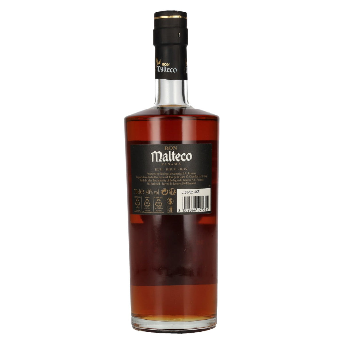 Ron Malteco 15 ans d'âge Reserva Maya 40 % vol. 0,7 l