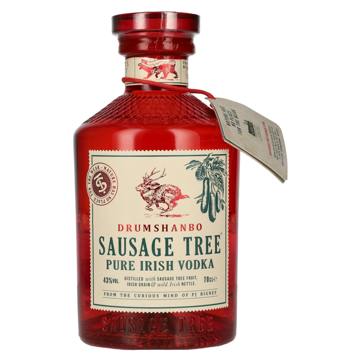SAUSAGE TREE Pure Irish Vodka 43% vol. 0,7l