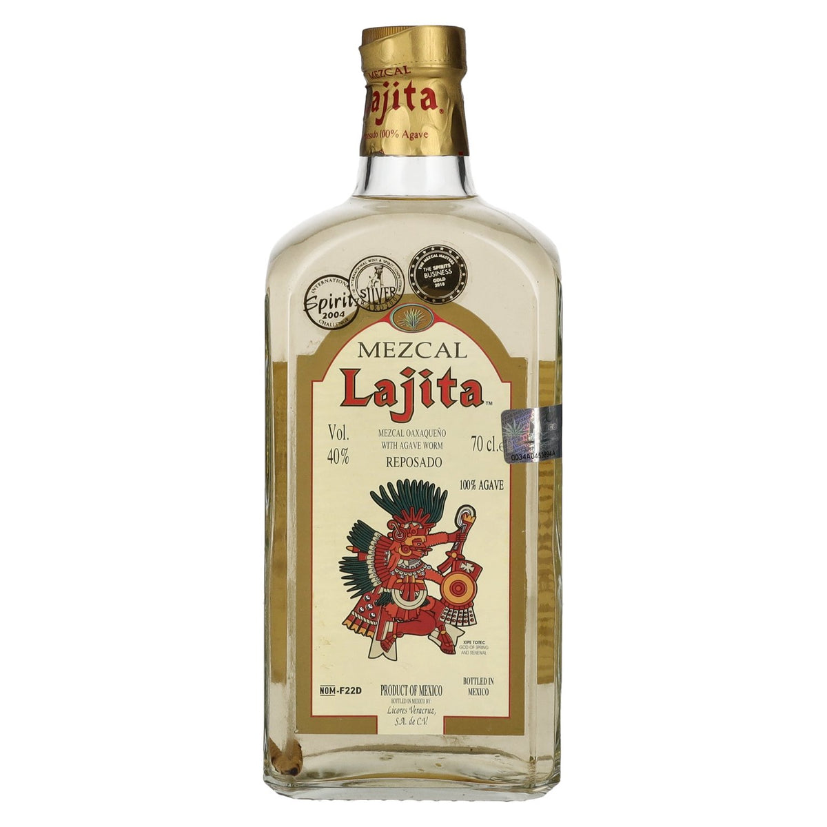 Mezcal mit Wurm/Raupe