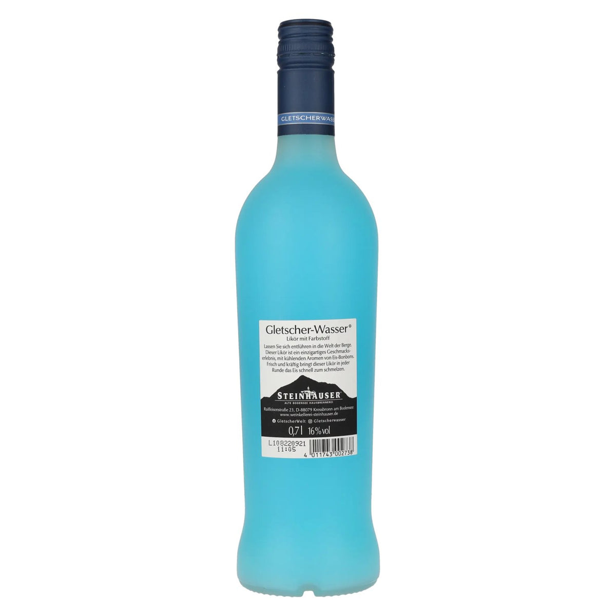 Steinhauser Glacier Water Liqueur 16% vol. 0.7l