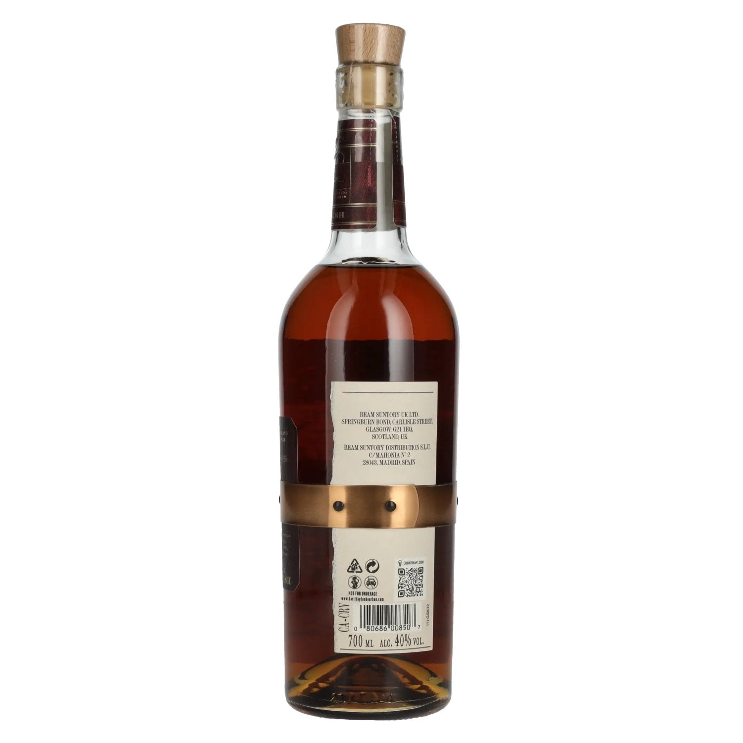 Basil Hayden's Red Wine Cask Finish Kentucky Straight Bourbon Whiskey 40% vol. 0,7l