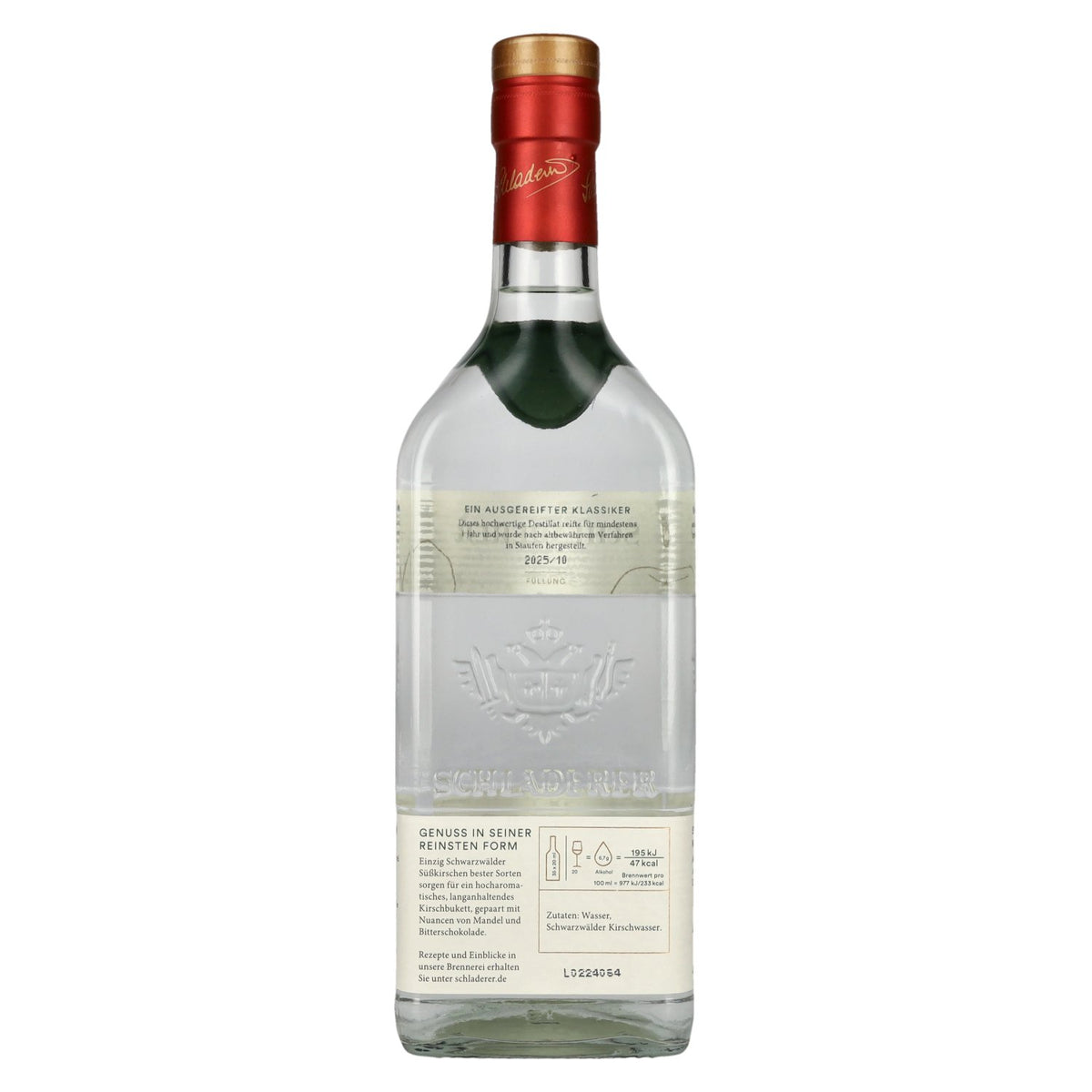 Schladerer Black Forest Kirsch 42% vol. 0.7 l
