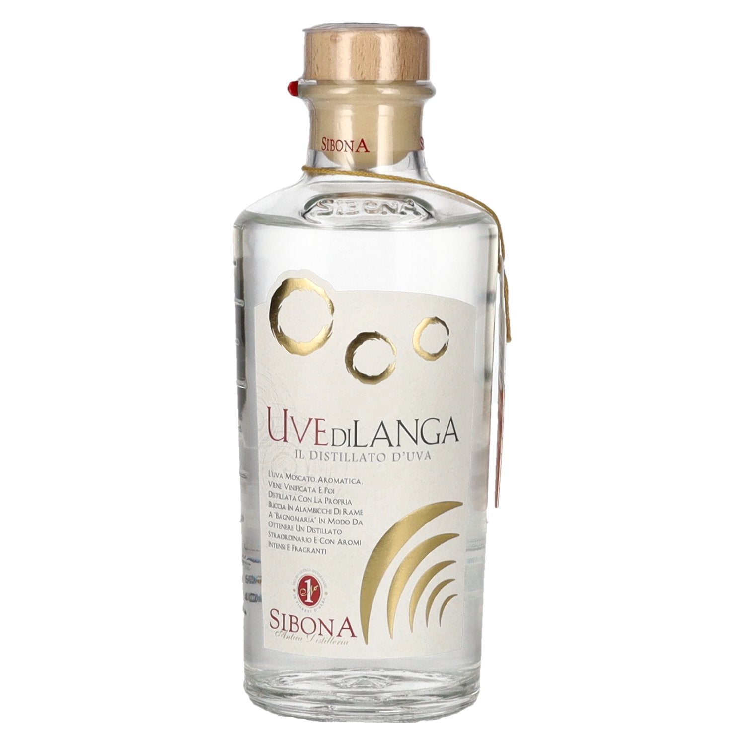 Sibona La Grappa di UVEDILANGA 40% vol. 0,5l