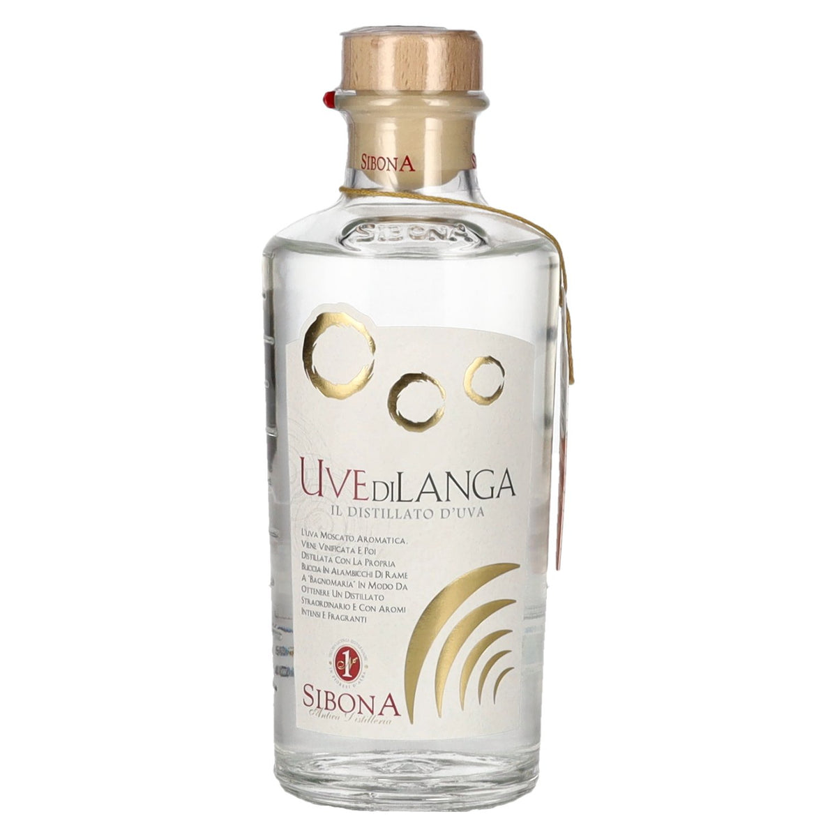 Sibona La Grappa di UVEDILANGA 40% vol. 0,5l