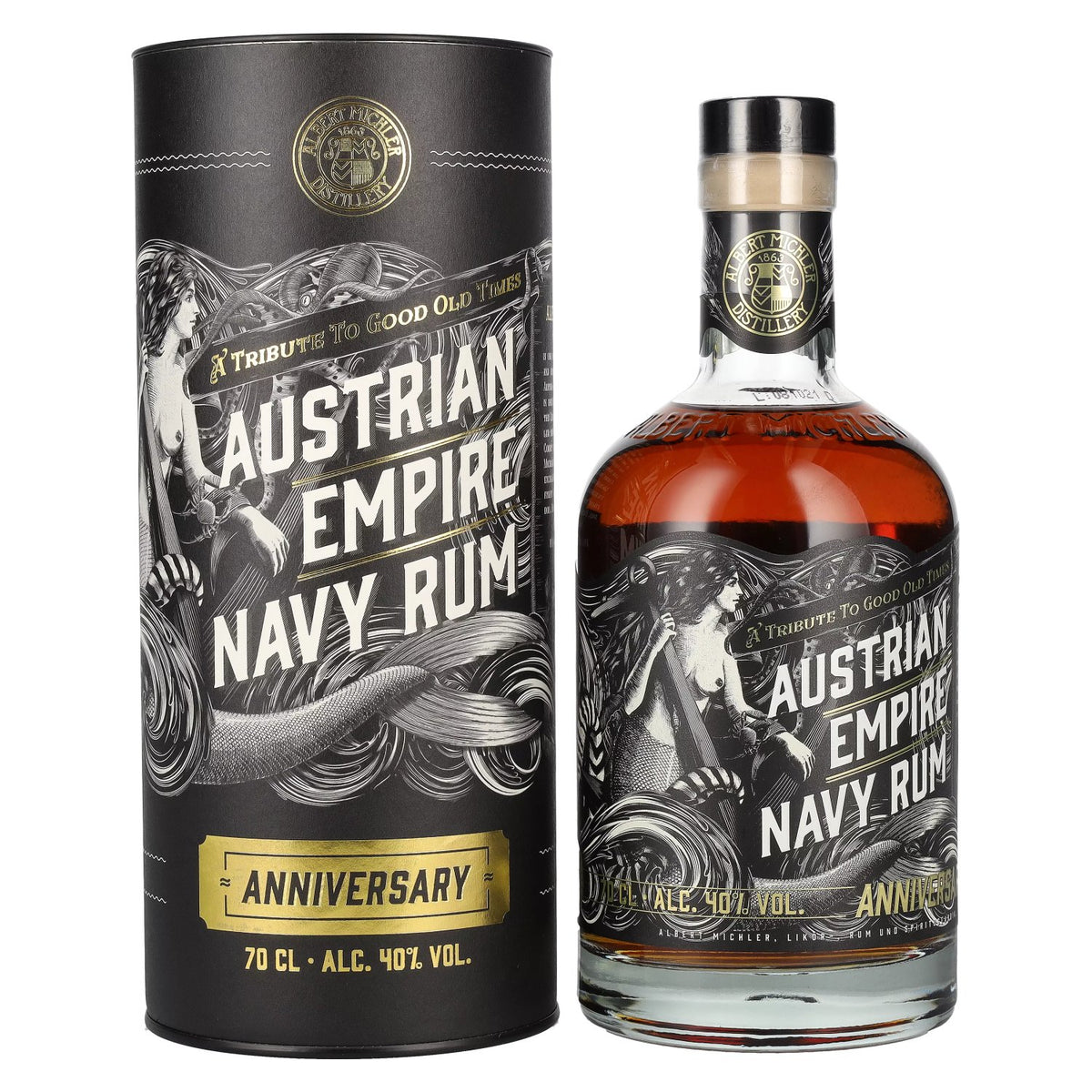 Austrian Empire Navy Rum ANNIVERSARY 40% Vol. 0,7l in gift box