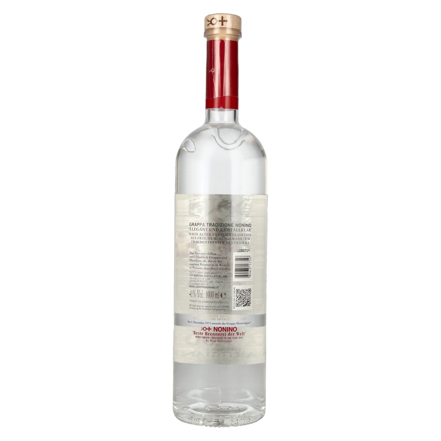 Nonino Grappa Tradizione 125 Anni 41% Vol. 1l