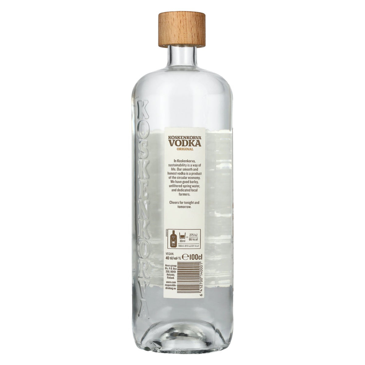 Koskenkorva Vodka ORIGINAL 40% Vol. 1l