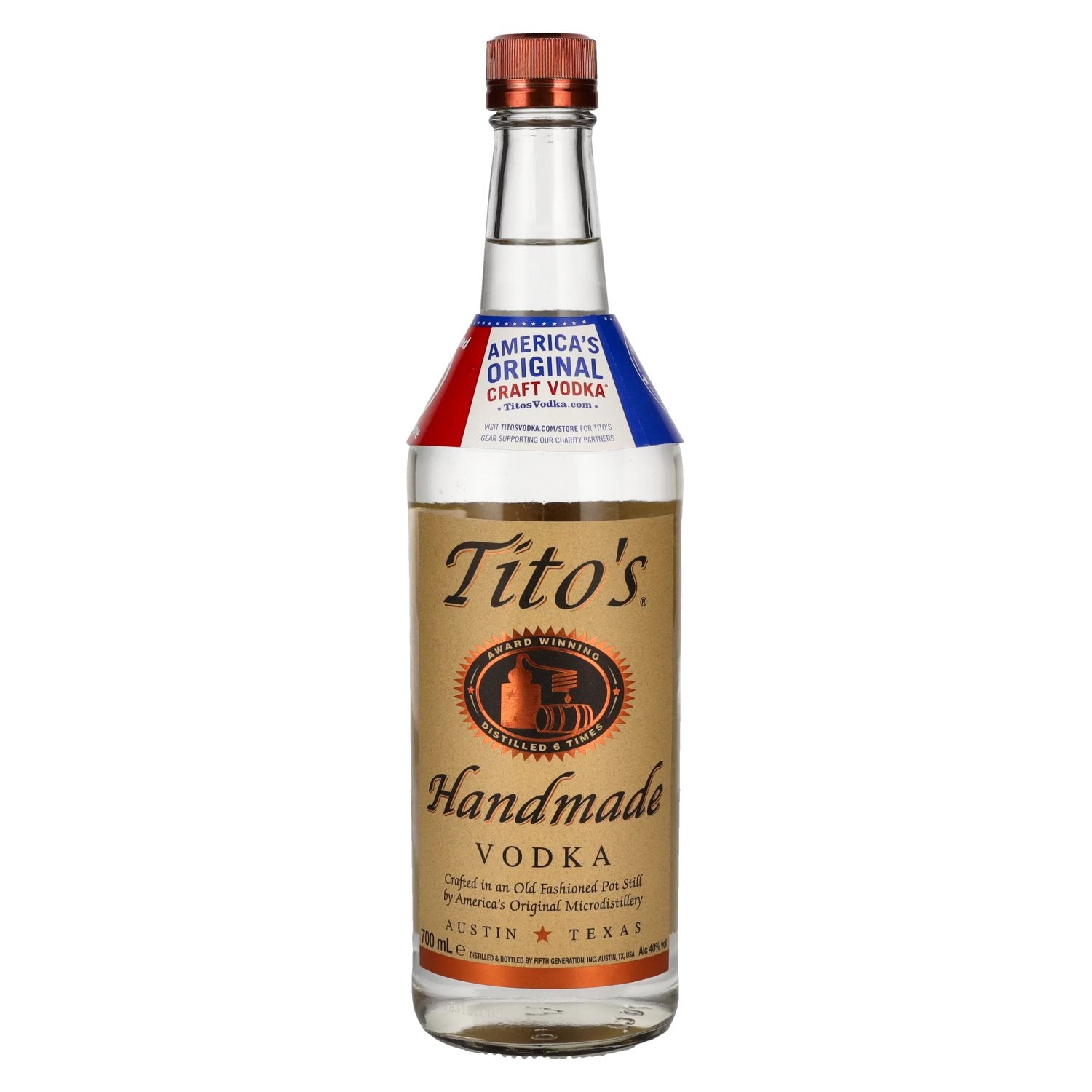 Tito's Handmade Vodka 40% vol. 0,7l