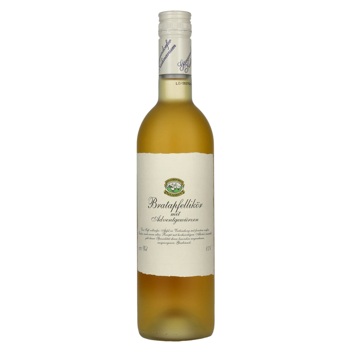 Auersthaler Bratapfellikör mit Adventgewürzen 17% Vol. 0,7l