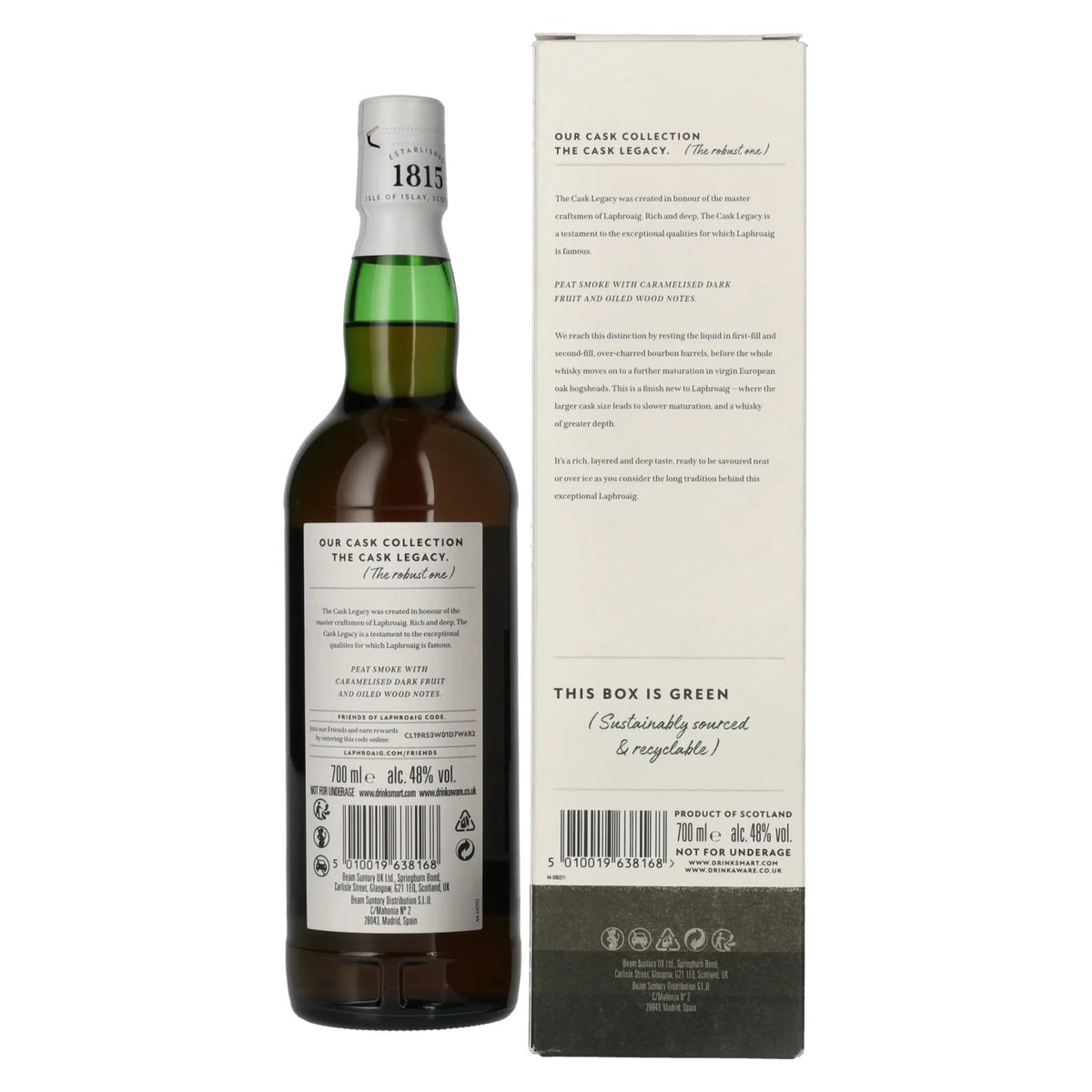 Laphroaig The Cask Legacy Edition 48% Vol. 0,7l in gift box
