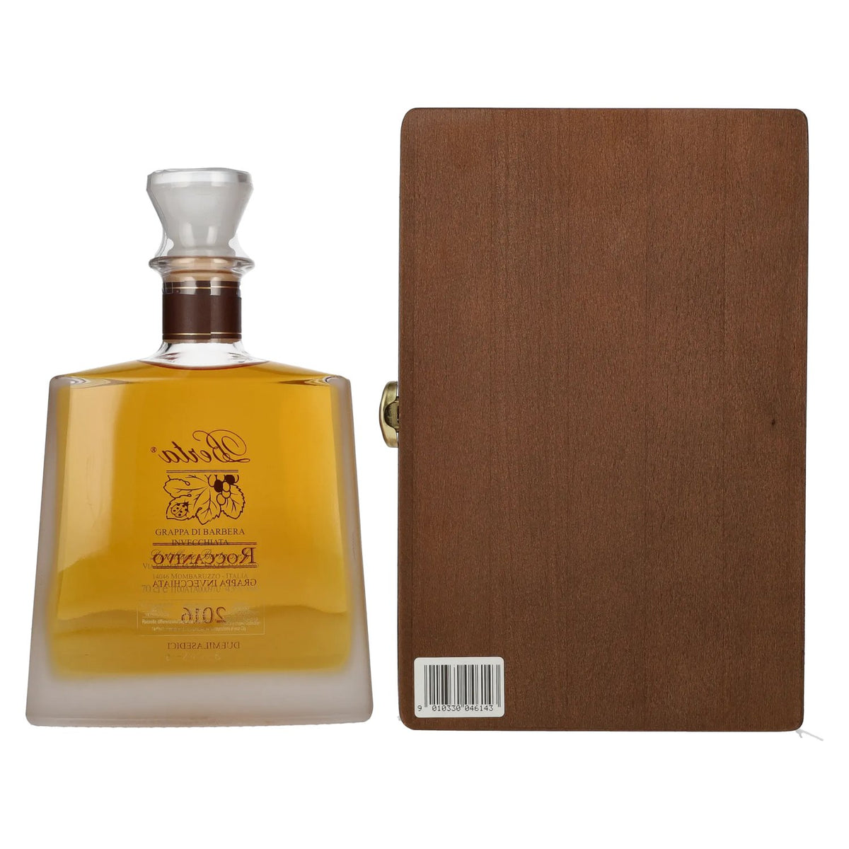 Berta Roccanivo Grappa di Berta 2016 43% Vol. 0,7l in wooden box