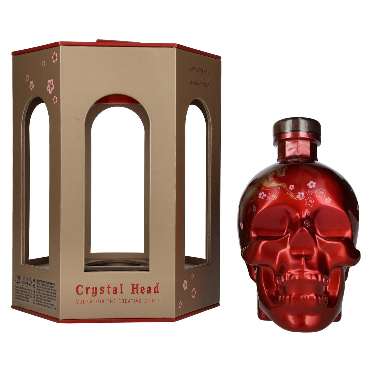 Crystal Head Vodka Lunar Year HORSE Limited Edition 40% vol. 0,7l en boîte cadeau