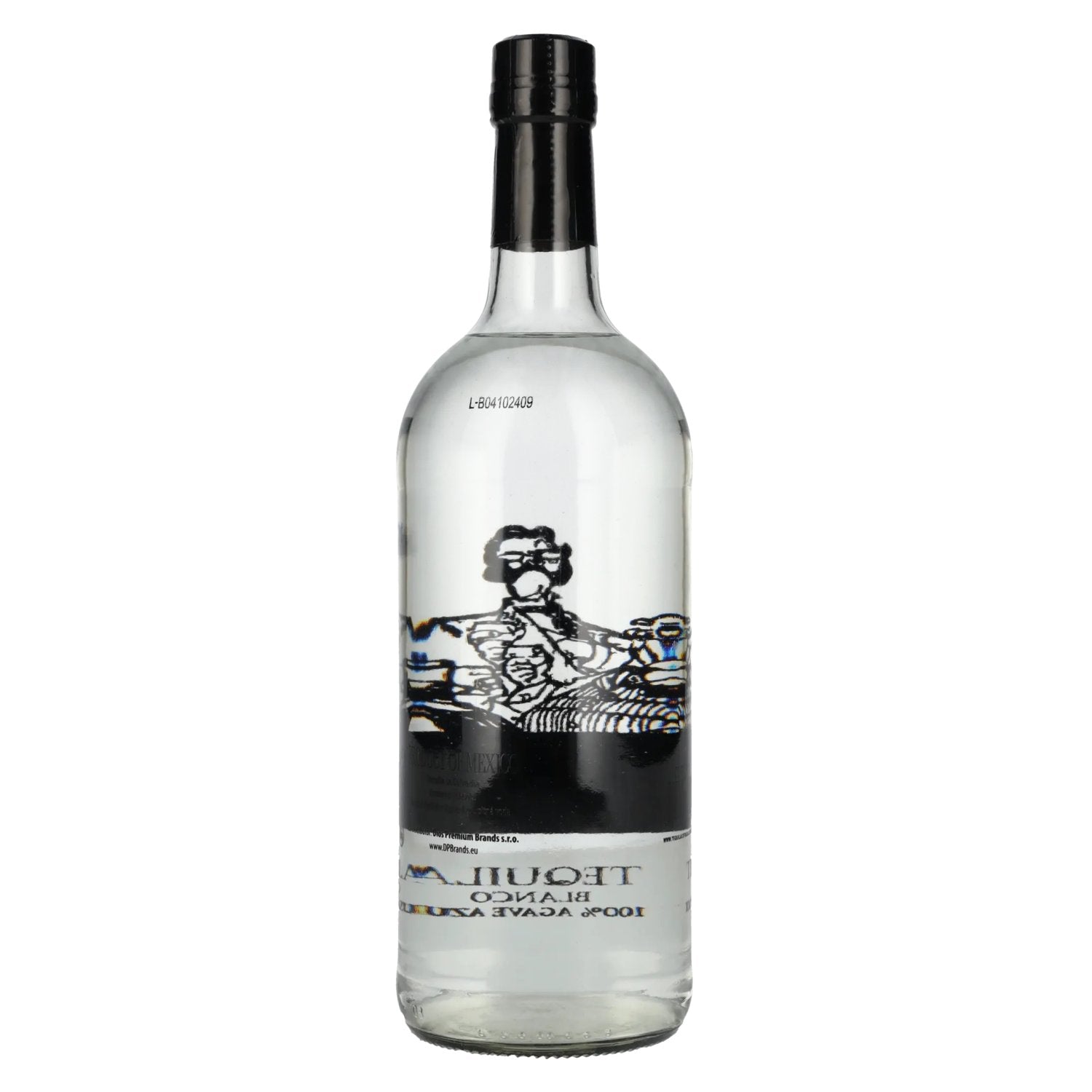 La Cofradia Tres Alegres Compadres Tequila Blanco 100% de Agave 38% Vol. 1l