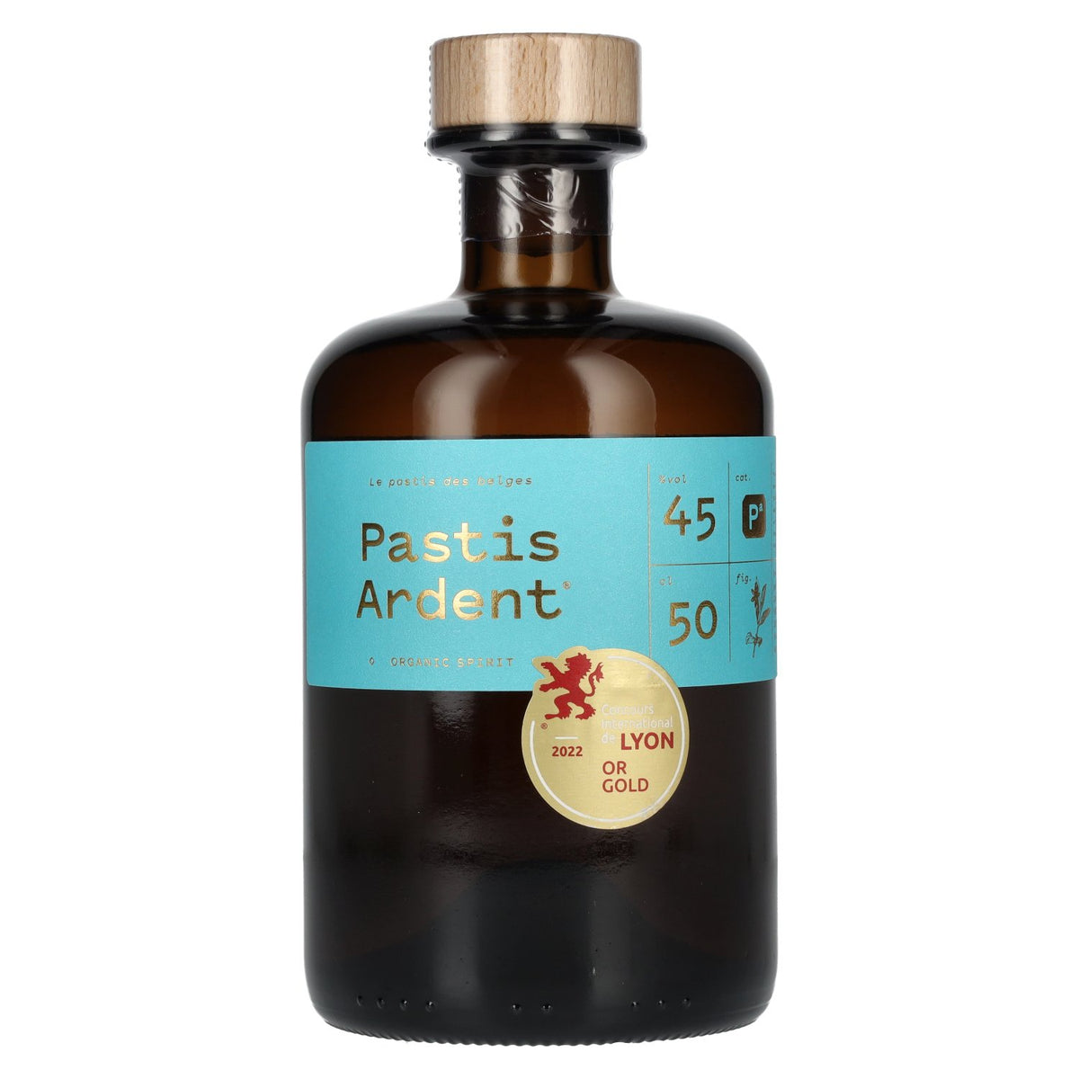 Pastis Ardent BIO Pastis 45% vol. 0,5l