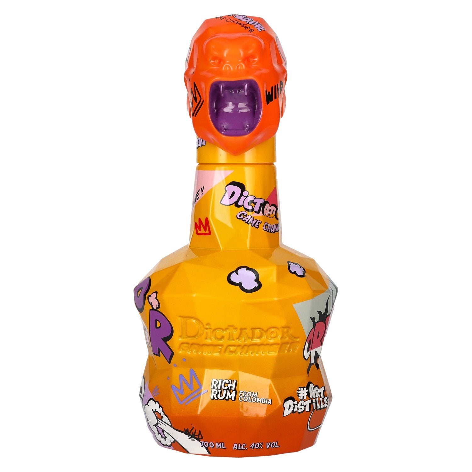 Dictador GAME CHANGER ORANGE Rhum colombien 40% vol. 0,7l