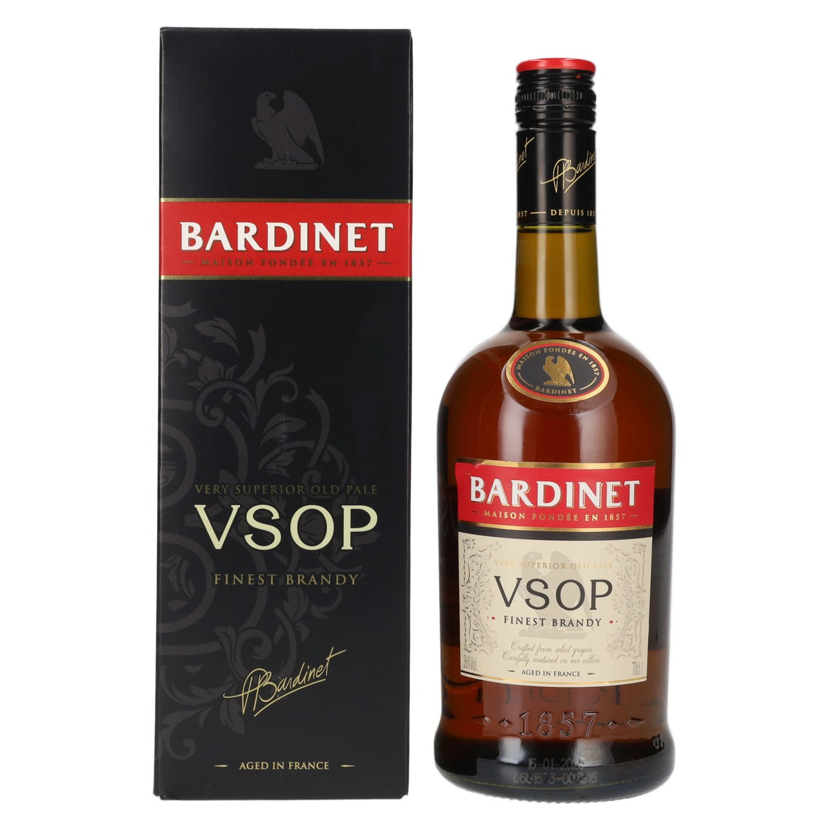 Bardinet VSOP Finest Brandy 36% vol. 0.7 l in a gift box