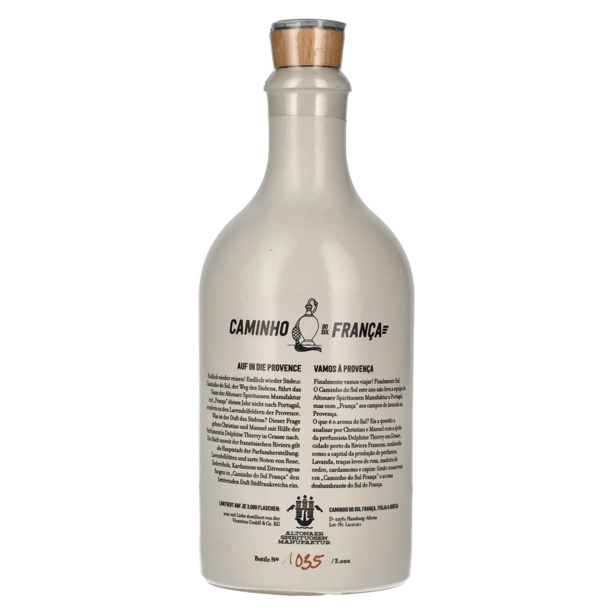 Gin Sul Caminho Do Sul França Dry Gin Limited Edition 2021 45% vol. 0,5l