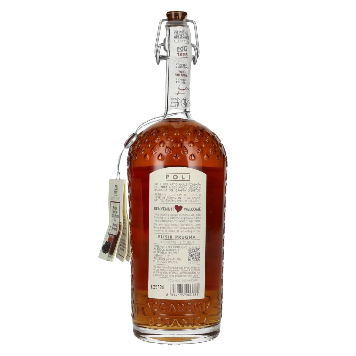 Poli Poli Elisir Prugna Liquore 40% Vol. 0,7l