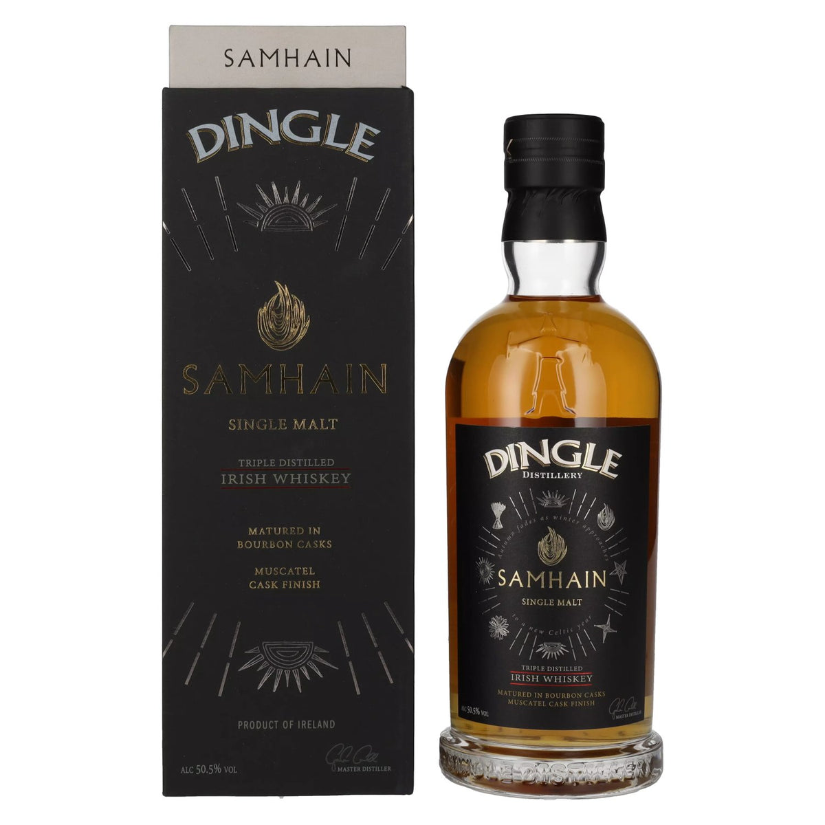 Dingle SAMHAIN Single Malt Irish Whiskey Triple Distilled 50,5% Vol. 0,7l in gift box