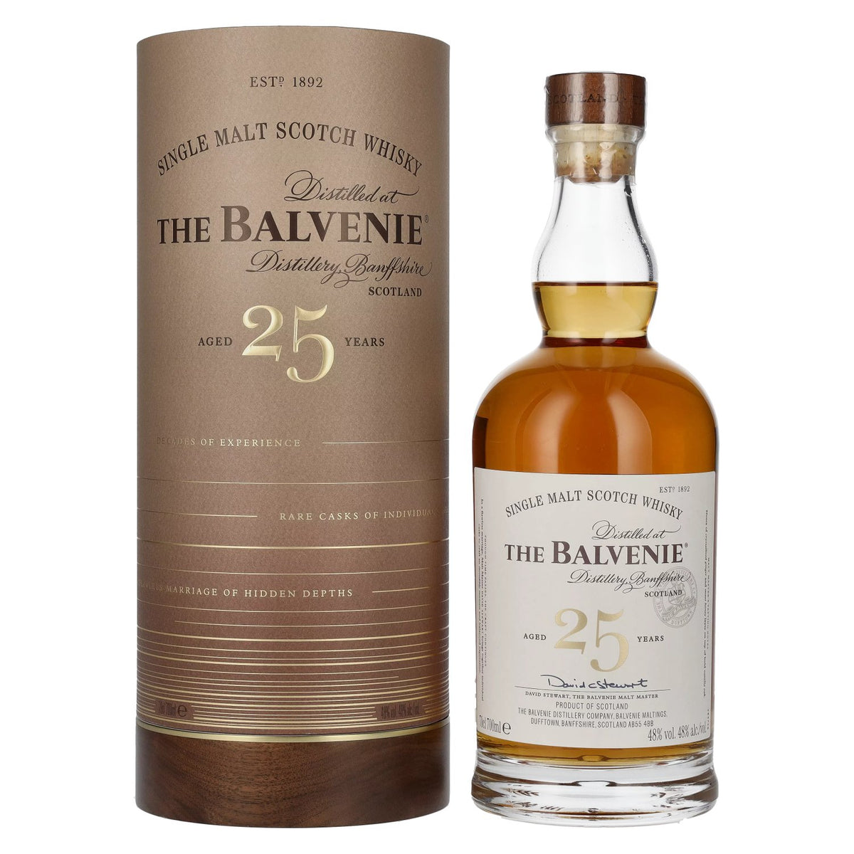 The Balvenie 25 Years The Rare Marriages Collection 48% Vol. 0,7l en coffret cadeau