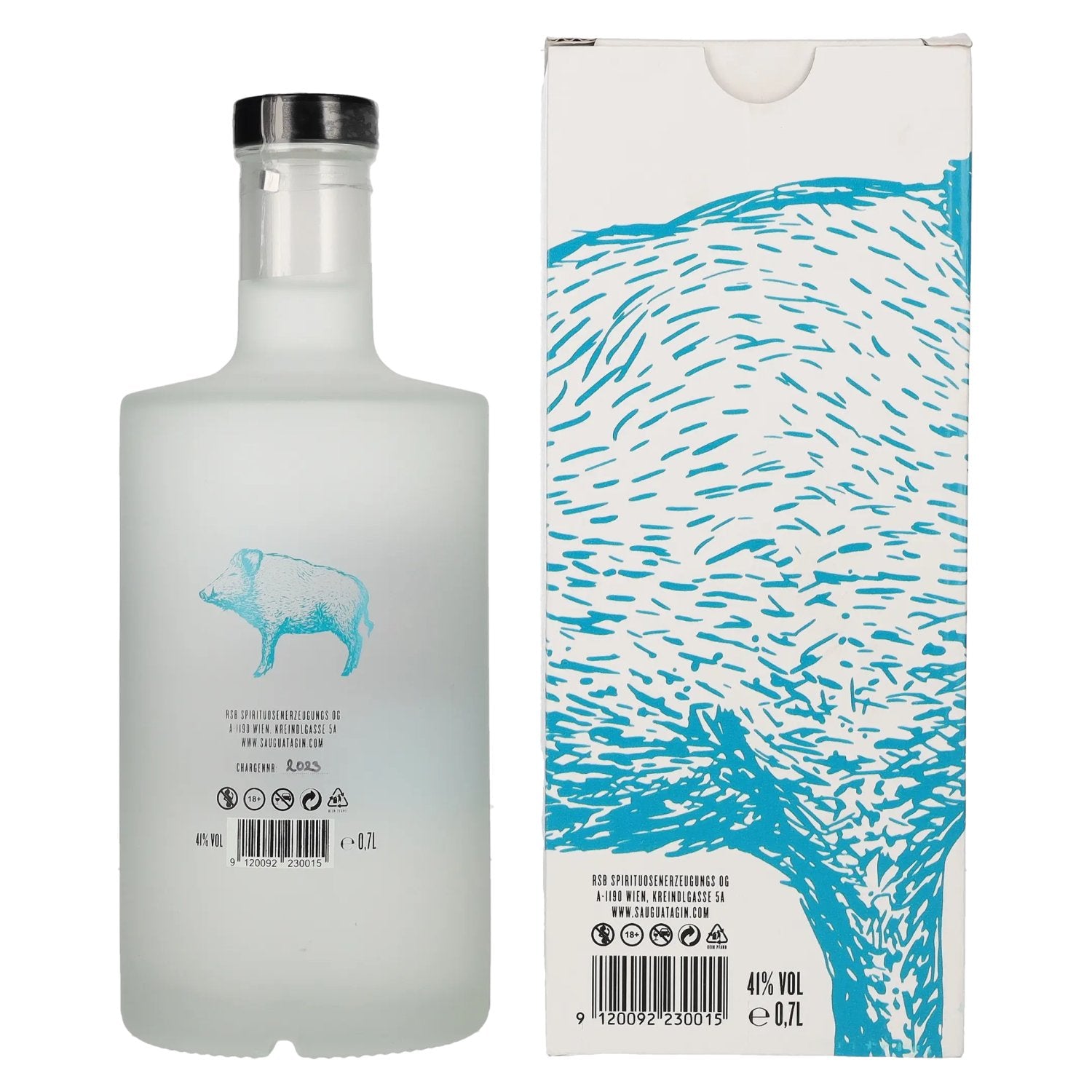 Sau-Guata Gin 41% Vol. 0,7l in Geschenkbox