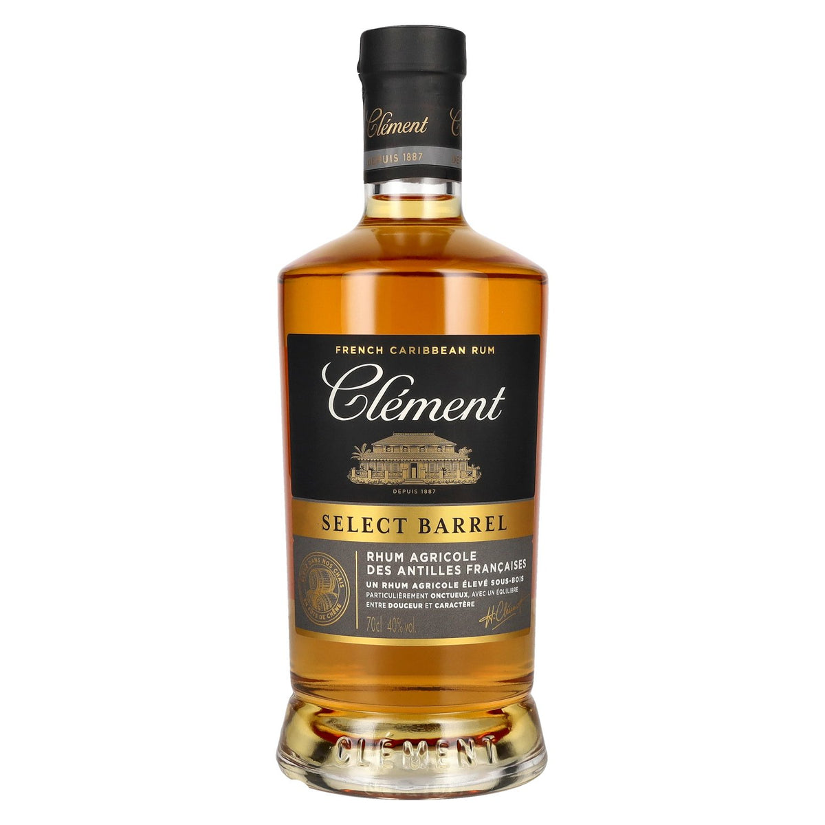 Clément Rhum Agricole Select Barrel 40% vol. 0.7 l New Design