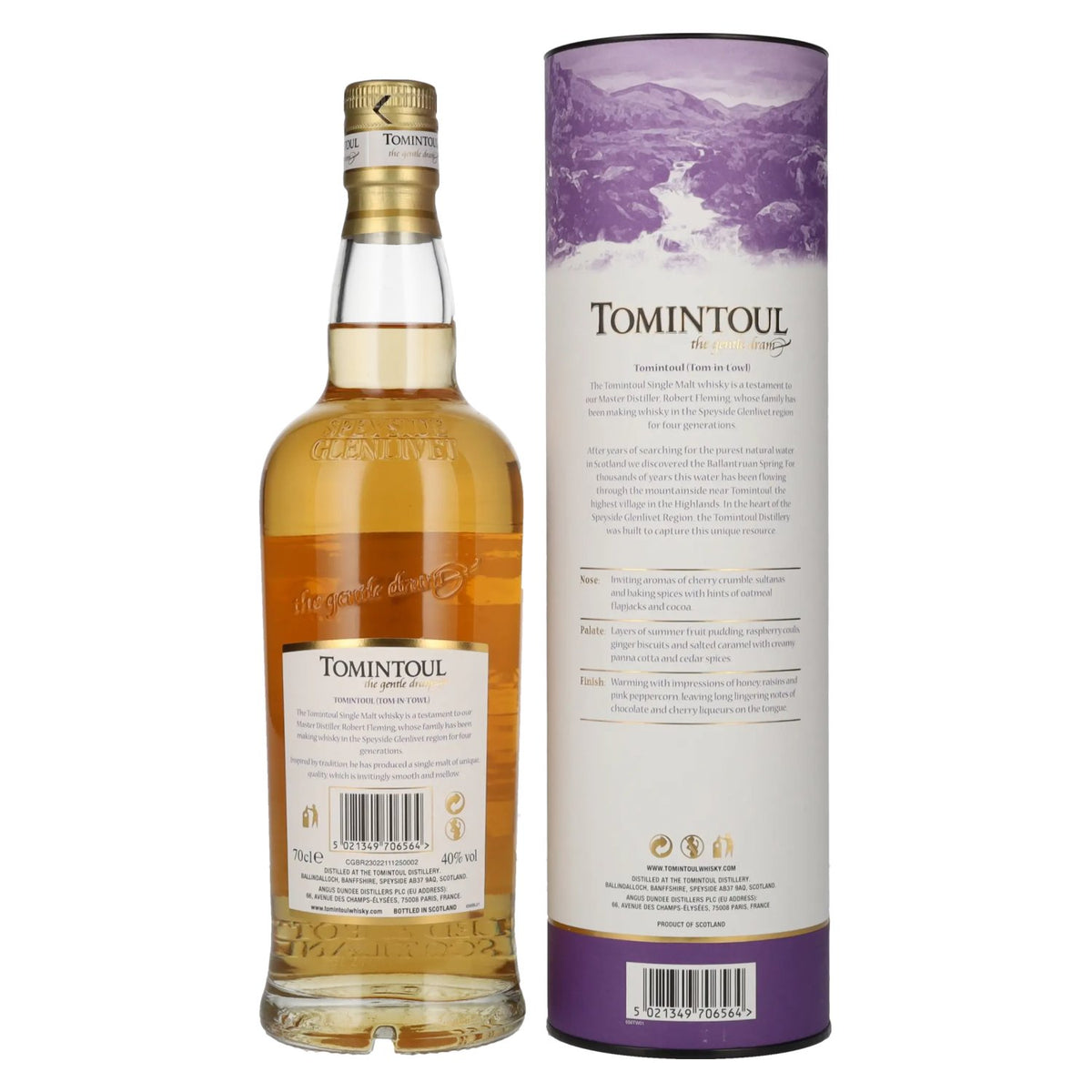 Tomintoul Small Batch Amarone Wine Cask Finish 40% Vol. 0,7l in Geschenkbox