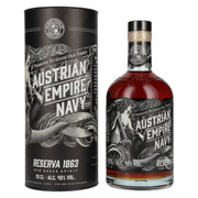 Austrian Empire Navy RESERVA 1863 Rum Based Spirit 40% Vol. 0,7l en boîte cadeau