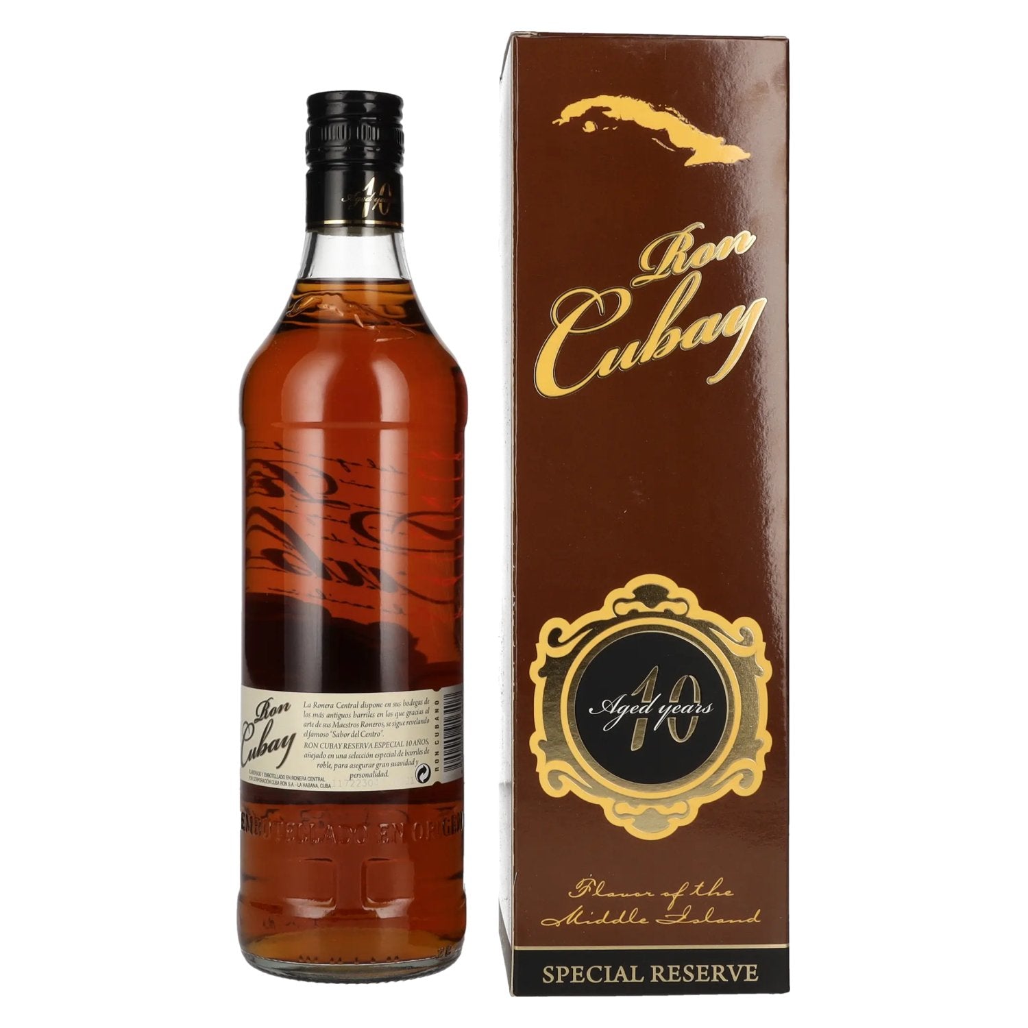 Ron Cubay 10 Years Old RESERVA ESPECIAL 40% Vol. 0,7l in gift box