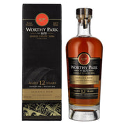 Worthy Park Rum 12 ans d'âge, rhum de Jamaïque issu d'un seul domaine, 2006, 56 % vol., 0,7 l, dans un coffret cadeau