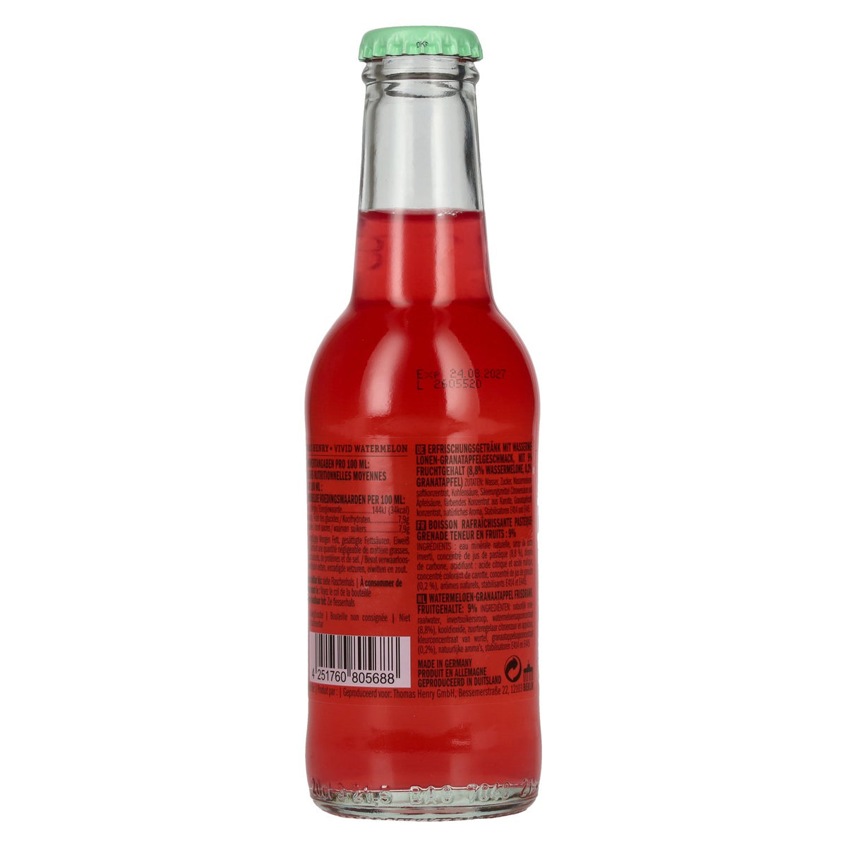Thomas Henry Vivid Watermelon Tonic Water 0,2l
